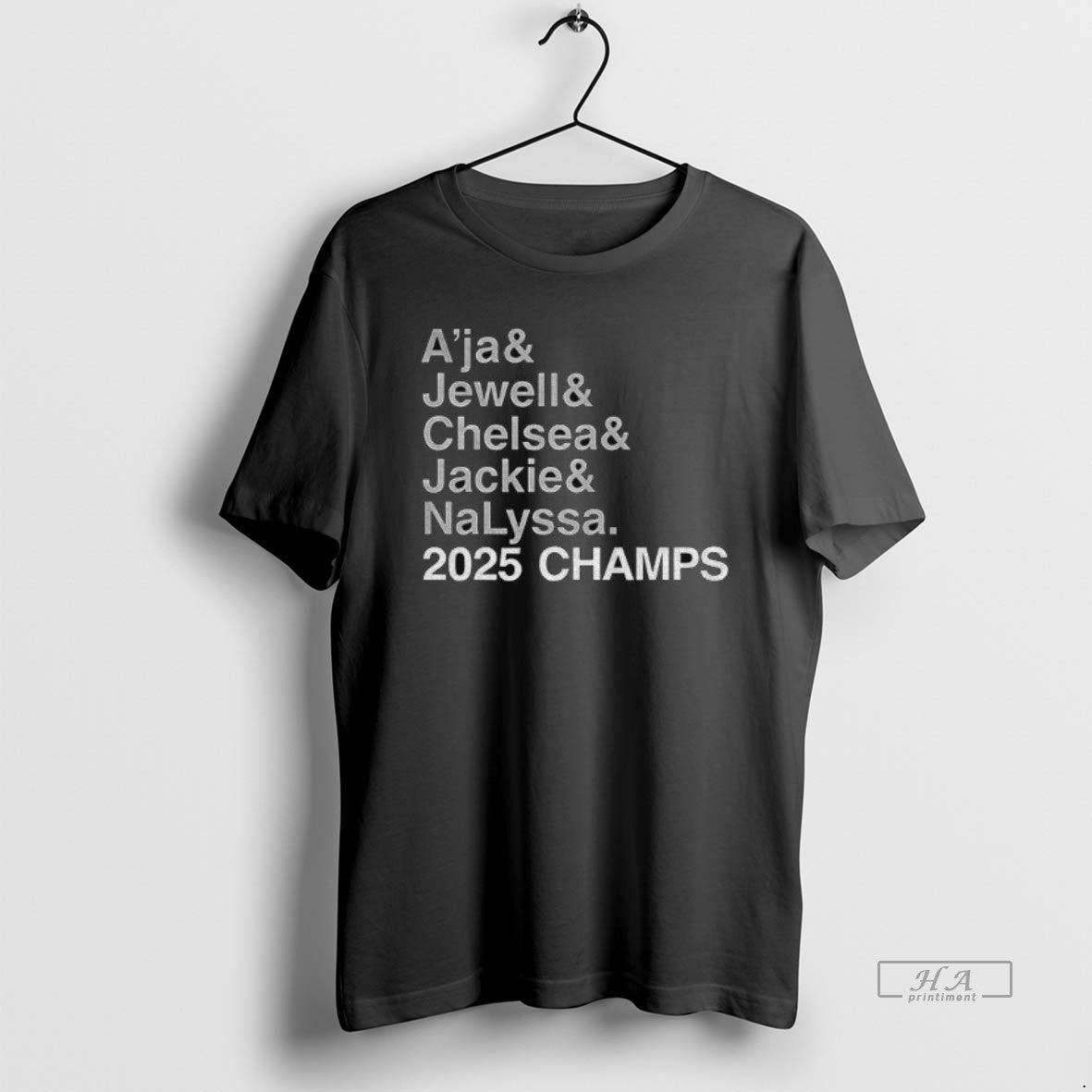 Official Trendy Aja Jewell Chelsea Jackie And Nalyssa Champ 2025 Las Vegas Aces Basketball Wnba