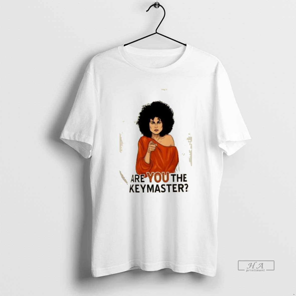 Official Trendy Are You The Keymaster Retro Movie