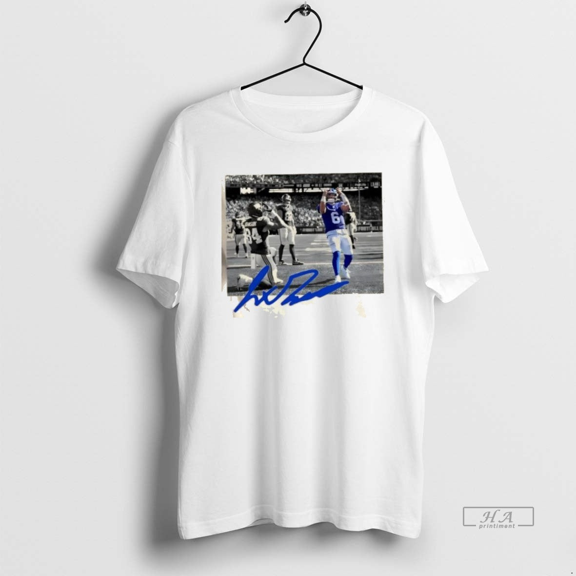 Official Trendy New York Giants Jaxson Dart Touchdown Signature