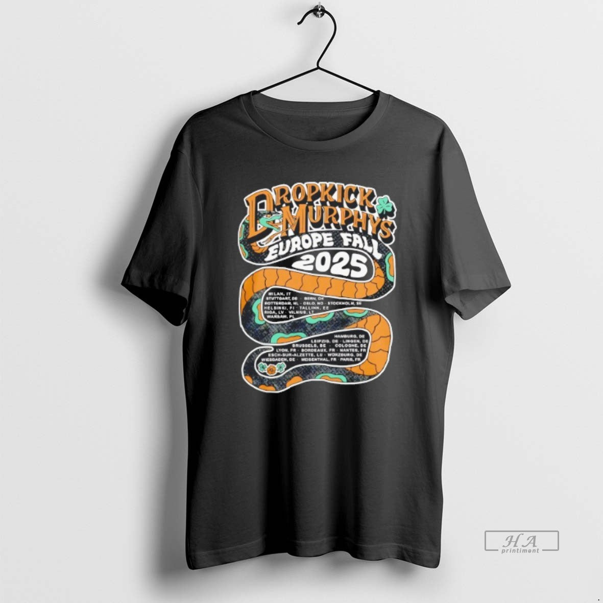 Official Trendy O2hvfqqa Dropkick Murphys Europe Fall 2 Sided