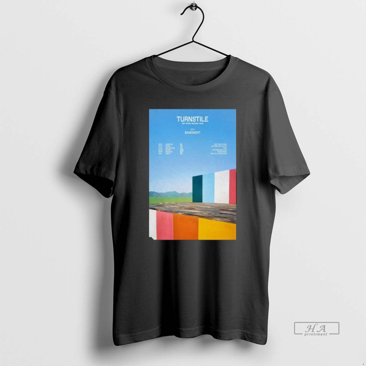 Official Trendy The Never Enough Tour Australia New Zealand 2025 2026 Turnstile Long Sleve Tee