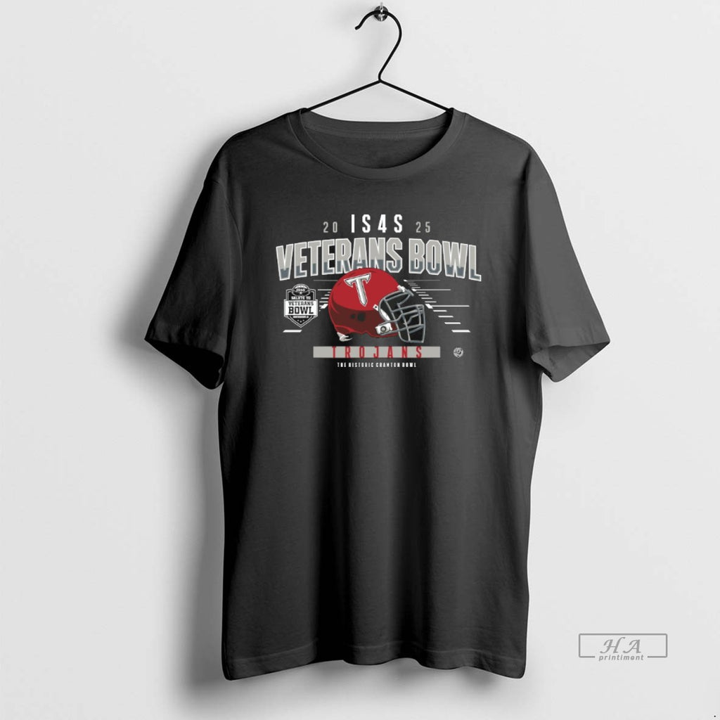 Official Troy Trojans 2025 Is4s Salute To Veterans Bowl Helmet T-Shirts, Hoodie, Sweatshirt | PrintMintTees.com