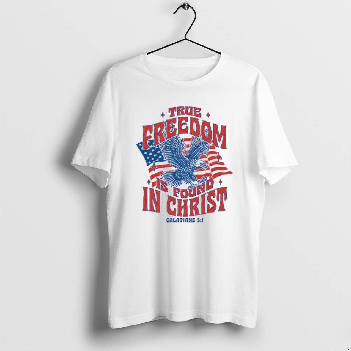 Official True Freedom Is Found In Christ T-Shirts, Hoodie, Sweatshirt | PrintMintTees.com