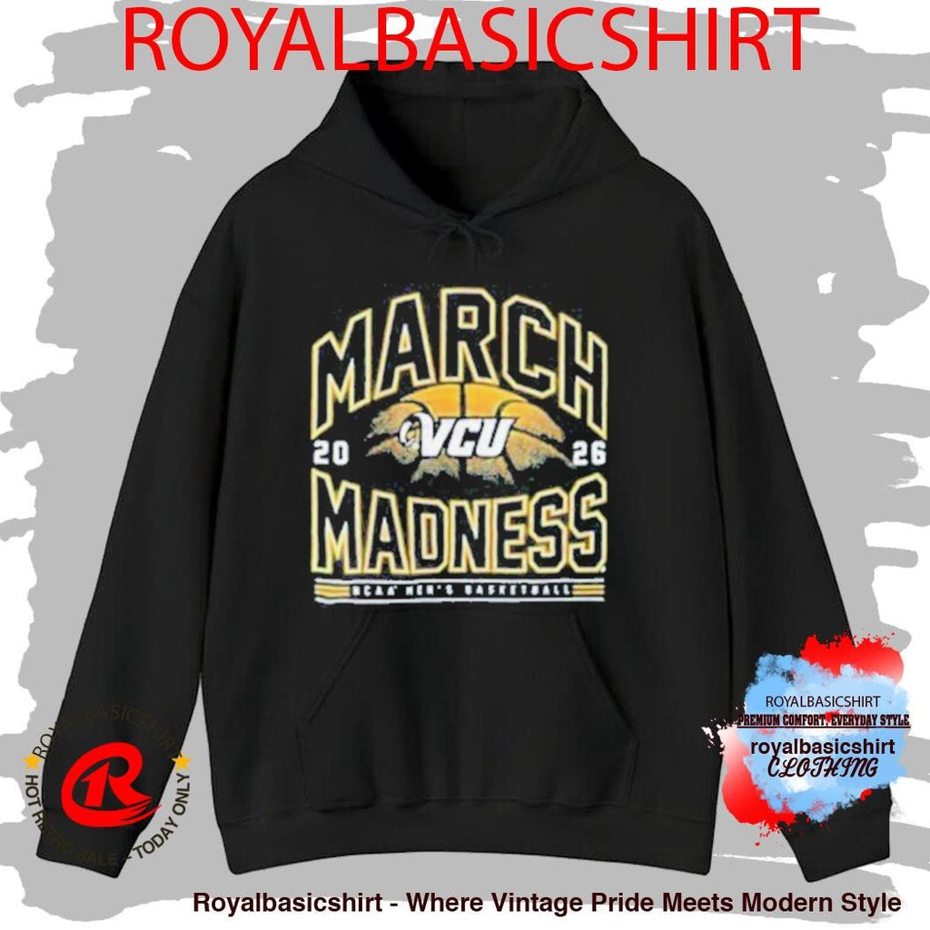 Official VCU Rams 2026 March Madness NCAA Men’s Basketball Shirt