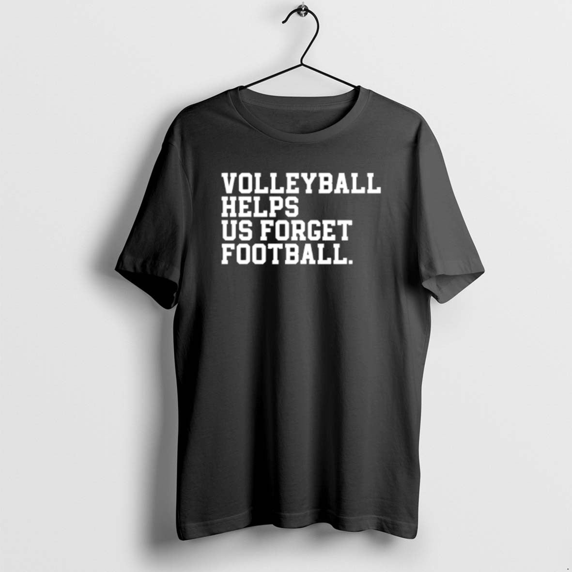 Official Volleyball Helps Us Forget Football T-Shirts, Hoodie, Sweatshirt | PrintMintTees.com