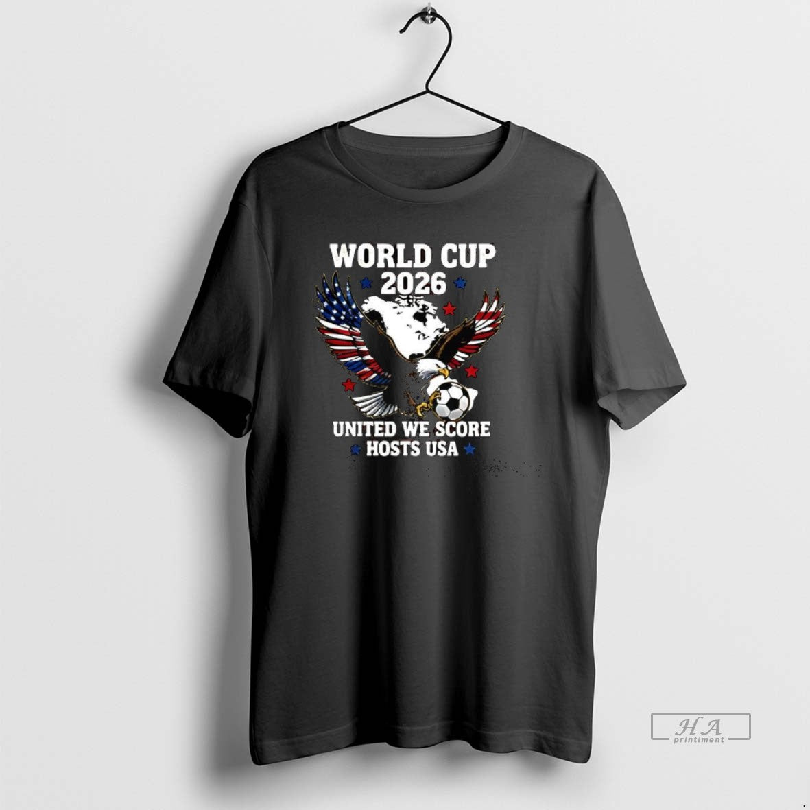 Official World Cup 2026 Bald Eagle Soccer United We Score Host Usa T-Shirts, Hoodie, Sweatshirt | PrintMintTees.com