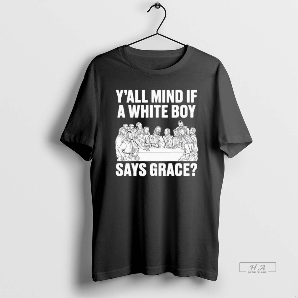 Official Yall Mind If A White Boy Says Grace T-Shirts, Hoodie, Sweatshirt | PrintMintTees.com