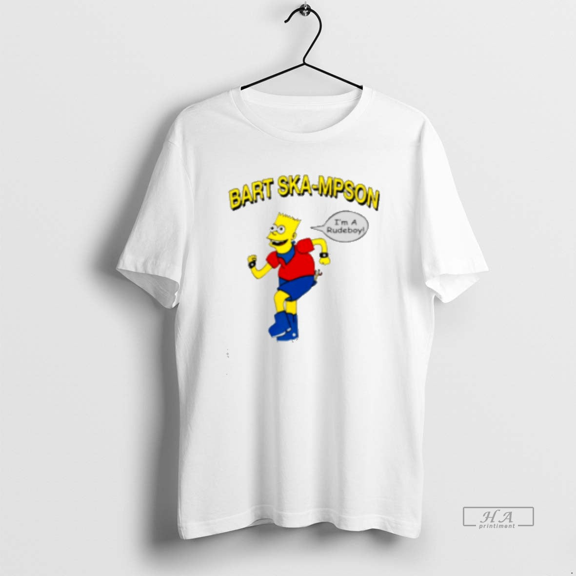 Official Bart Ska Mpson I39m A Rudeboy Classic Womens T-Shirts, Hoodie, Sweatshirt | PrintMintTees.com