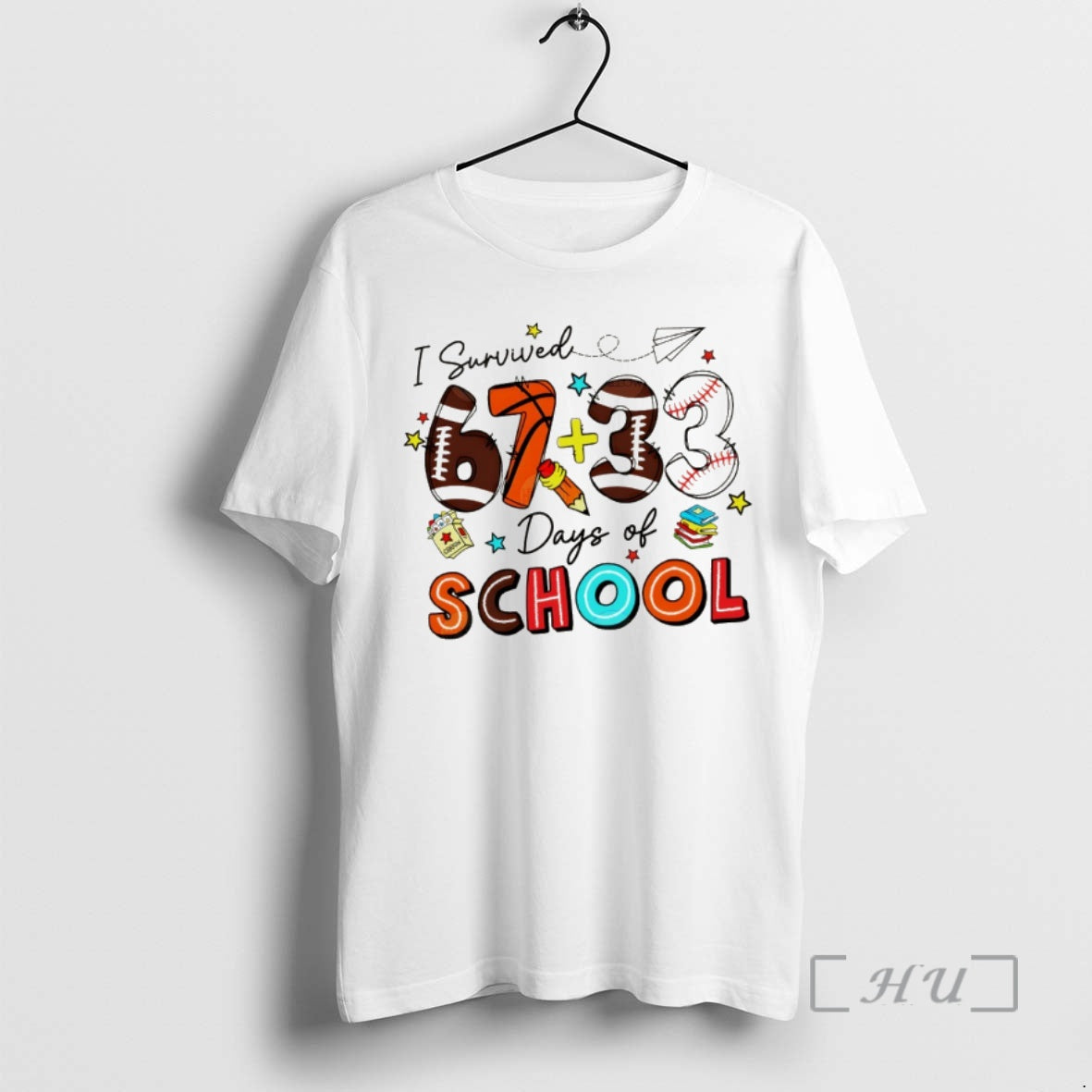 Officials 100 Days Sports I Survived 6733 Days Of School T-Shirts, Hoodie, Sweatshirt | PrintMintTees.com