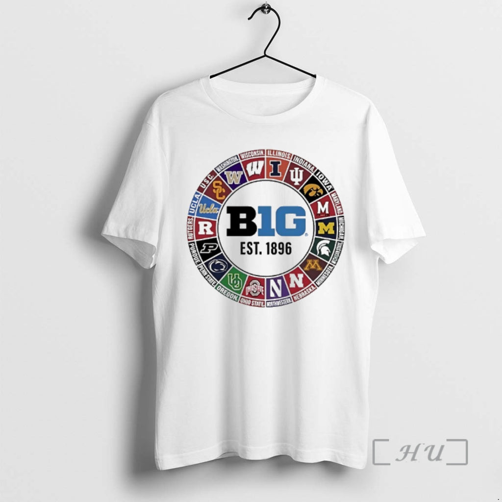 Officials 1896 Big Ten All Team Icon T-Shirts, Hoodie, Sweatshirt | PrintMintTees.com