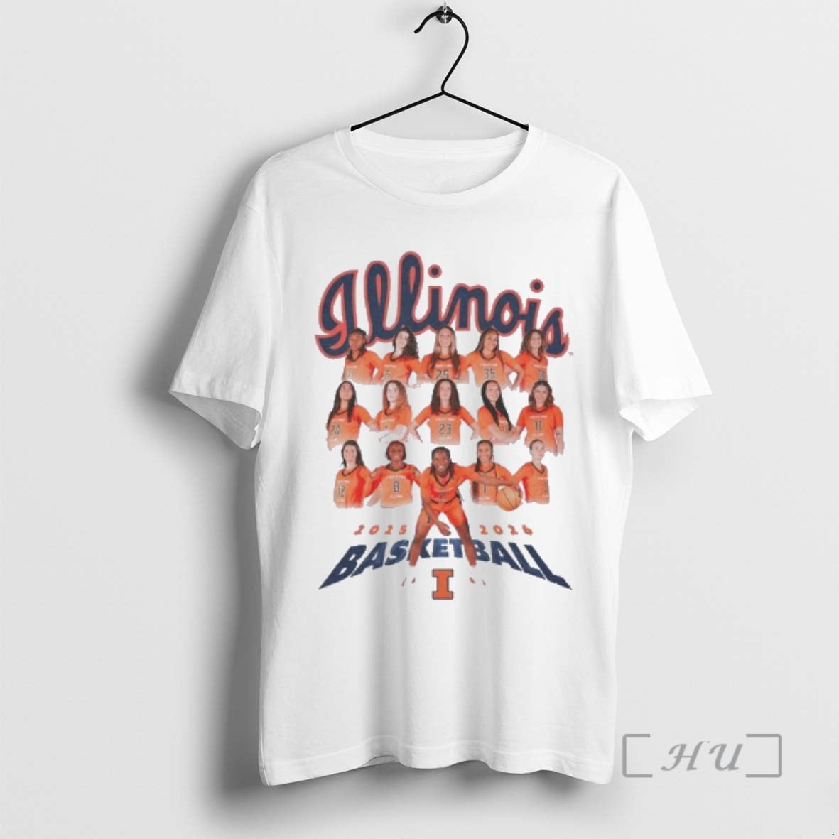 Officials 2025 2026 Illinois Womens Basketball Team T-Shirts, Hoodie, Sweatshirt | PrintMintTees.com