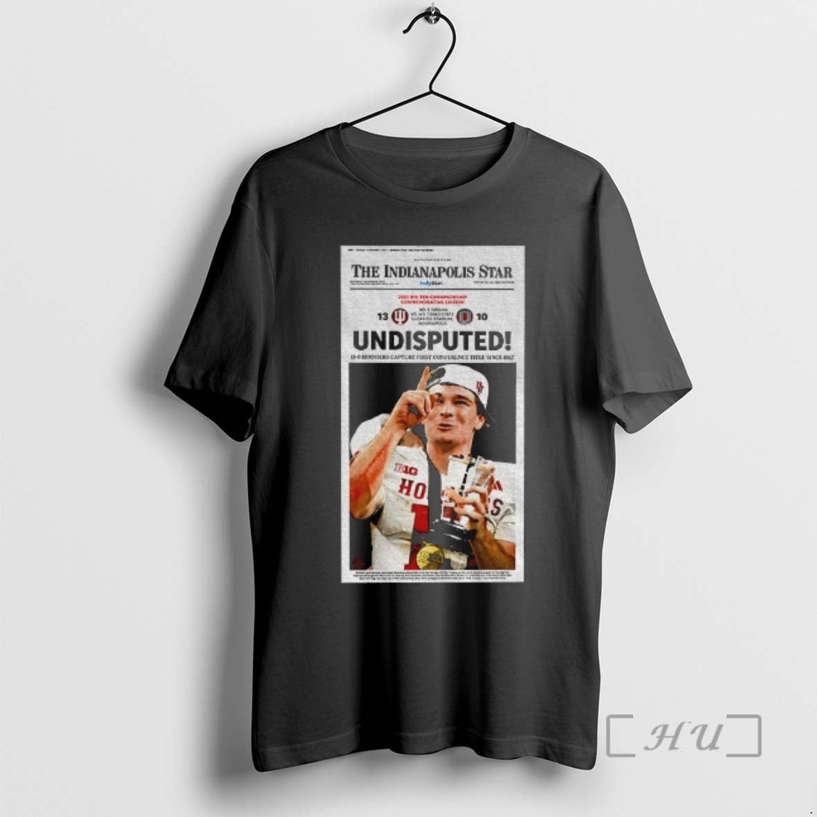 Officials 2025 Big Ten Champions Undisputed 13 10 Indiana Win Vs Ohio Football Premium T-Shirts, Hoodie, Sweatshirt