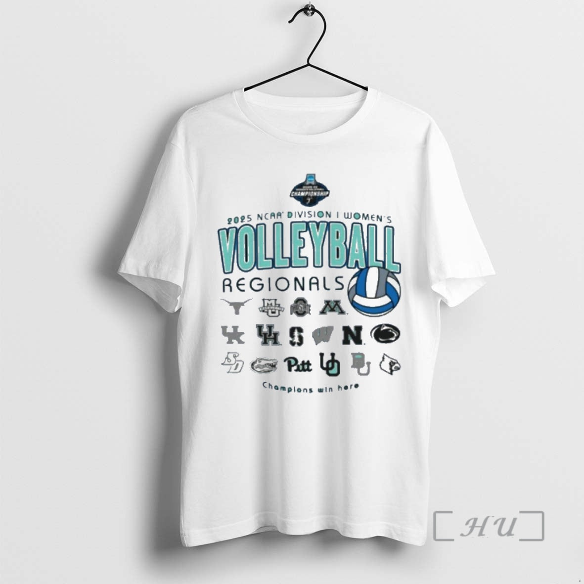 Officials 2025 Ncaa Di Womens Volleyball Regional Teams T-Shirts, Hoodie, Sweatshirt | PrintMintTees.com