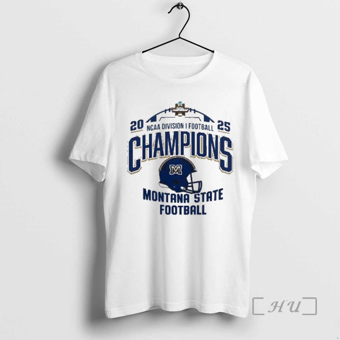 Officials 2025 Ncaa Division I Football Champions Montana State Football Helmet Logo Premium T Shirts Hoodie, Sweatshirt
