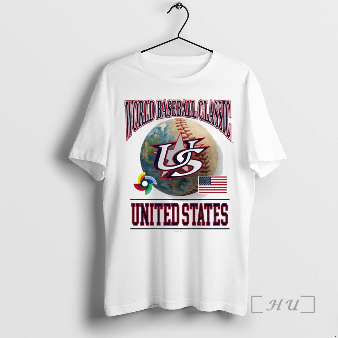 Officials 2026 World Baseball Classic United States Logo Circle T-Shirts, Hoodie, Sweatshirt | PrintMintTees.com