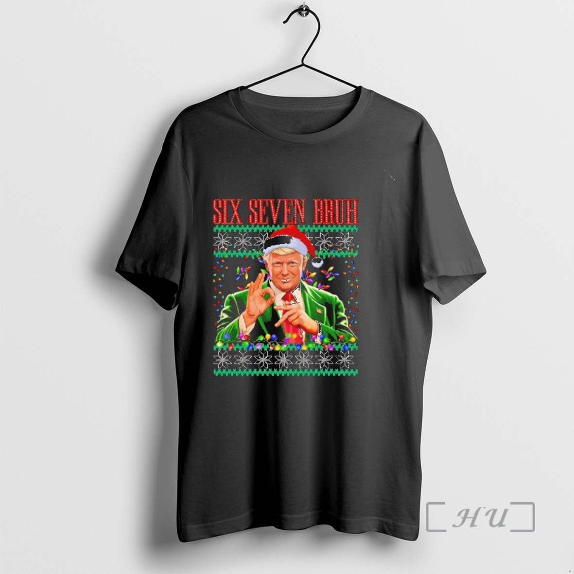 Officials 6 7 Bruh 67 Trump Ugly Christmas T-Shirts, Hoodie, Sweatshirt | PrintMintTees.com