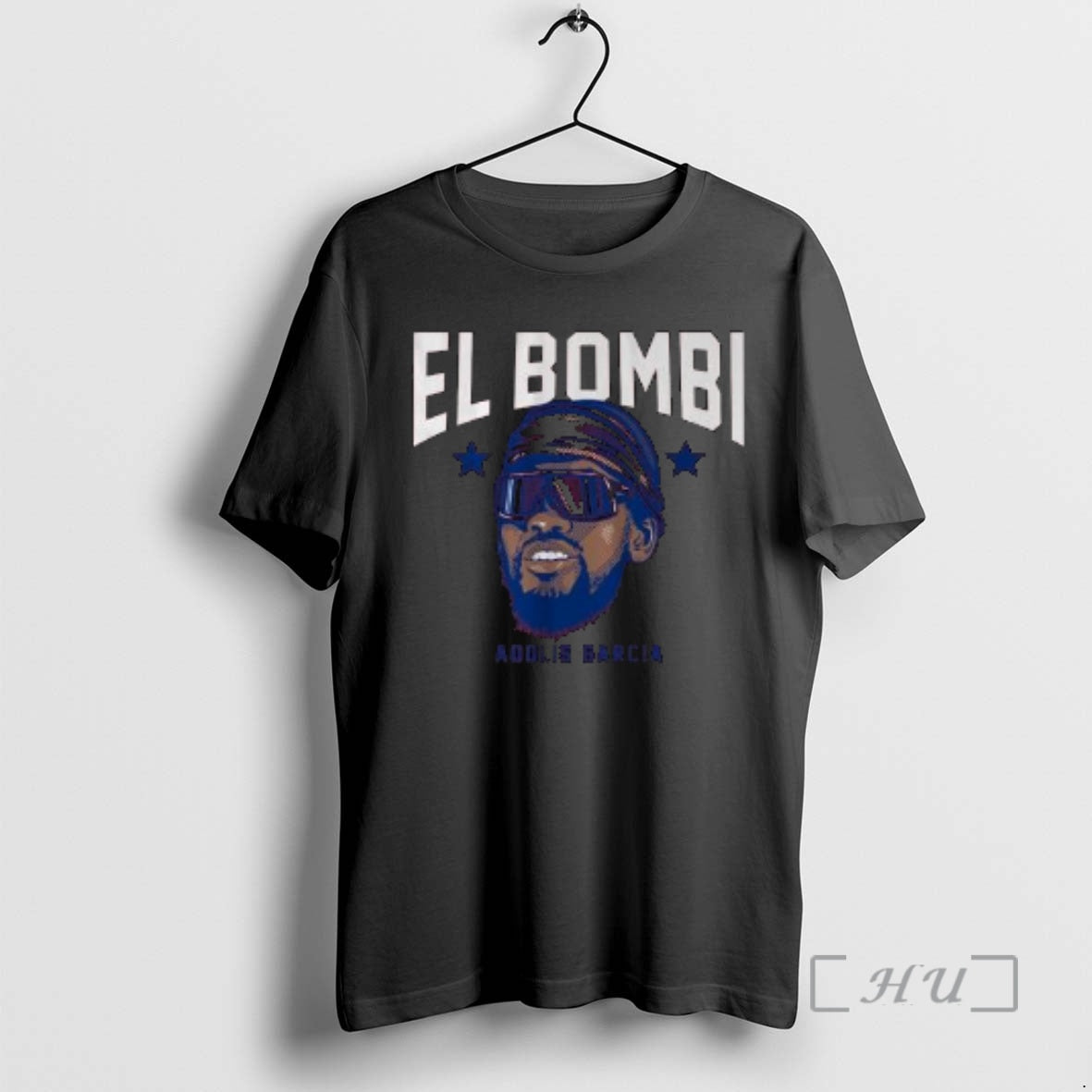 Officials Adolis Garcia Philadelphia Bombi Swag Head Circle Black T-Shirts, Hoodie, Sweatshirt | PrintMintTees.com