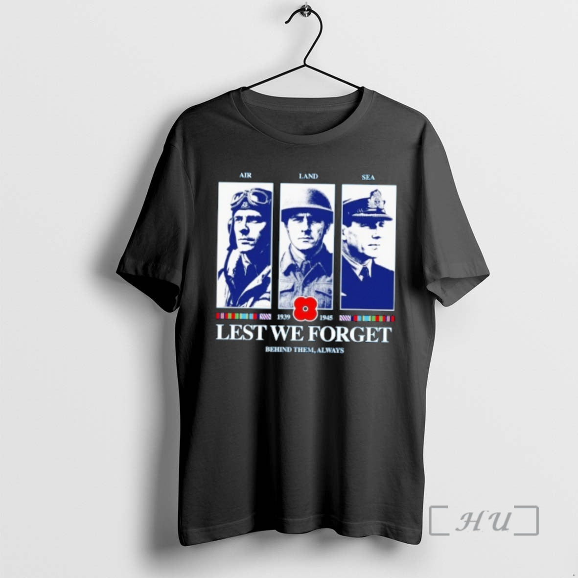 Officials Air Land And Sea Lest We Forget T-Shirts, Hoodie, Sweatshirt | PrintMintTees.com