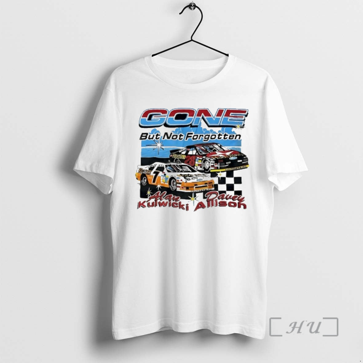 Officials Alan Kulwicki And Davey Allison Racing Gone But Not Forgotten Nascar 90s Premium T-Shirts, Hoodie, Sweatshirt
