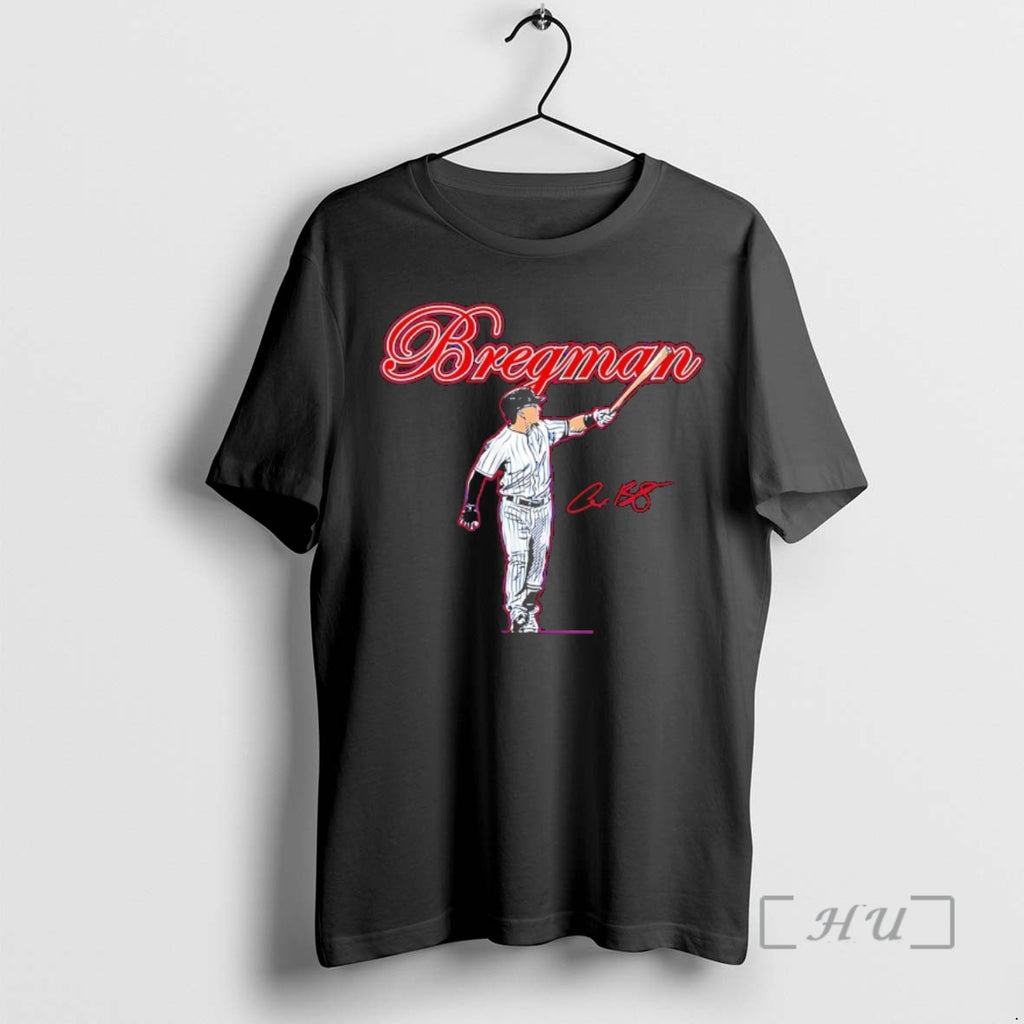 Officials Alex Bregman Chicago Cubs Slugger Swing Signature T-Shirts, Hoodie, Sweatshirt | PrintMintTees.com