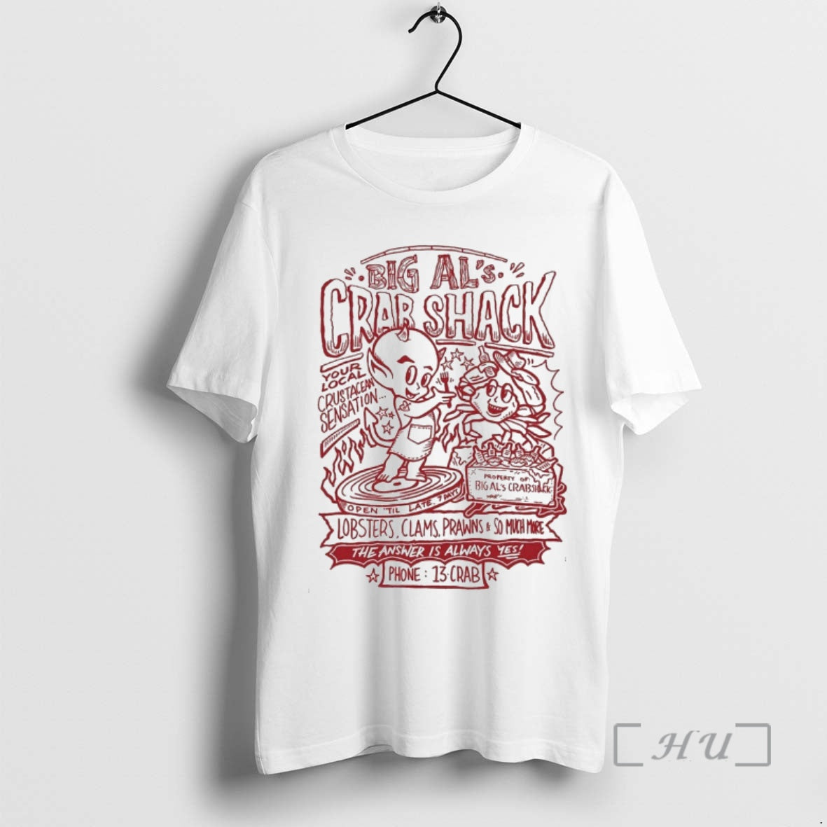 Officials Alex Lahey Big Als Crab Shack T-Shirts, Hoodie, Sweatshirt | PrintMintTees.com