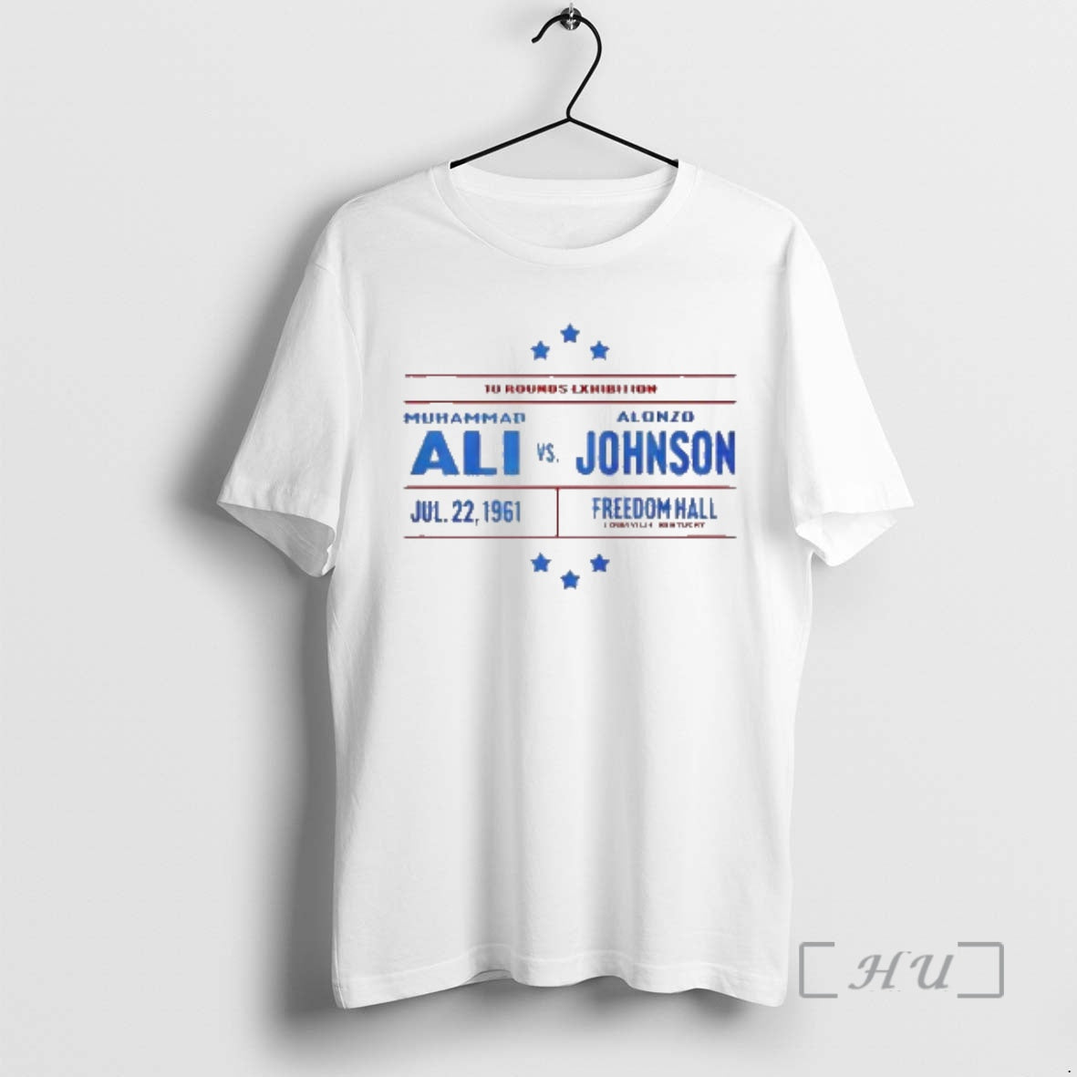 Officials Ali Vs Johnson 22 1961 Freedom Hall T-Shirts, Hoodie, Sweatshirt | PrintMintTees.com