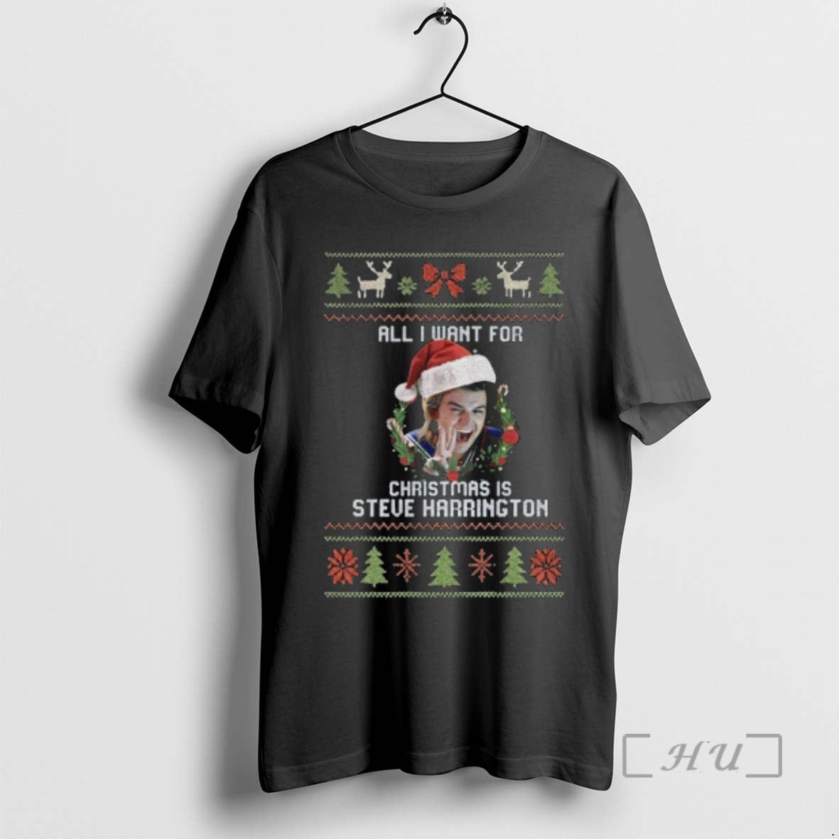 Officials All I Want For Christmas Is Steve Harrington T-Shirts, Hoodie, Sweatshirt | PrintMintTees.com