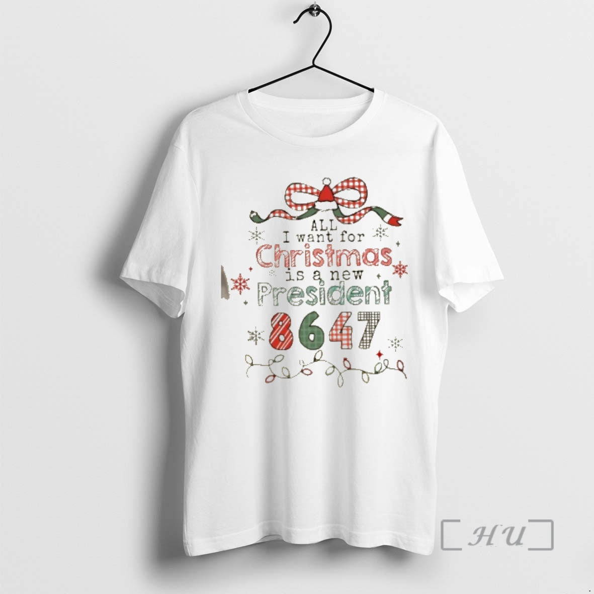 Officials All I Want For Christmas Is A New President 8647 Premium T Shirts Sweater Hoodie, Sweatshirt | PrintMintTees.com