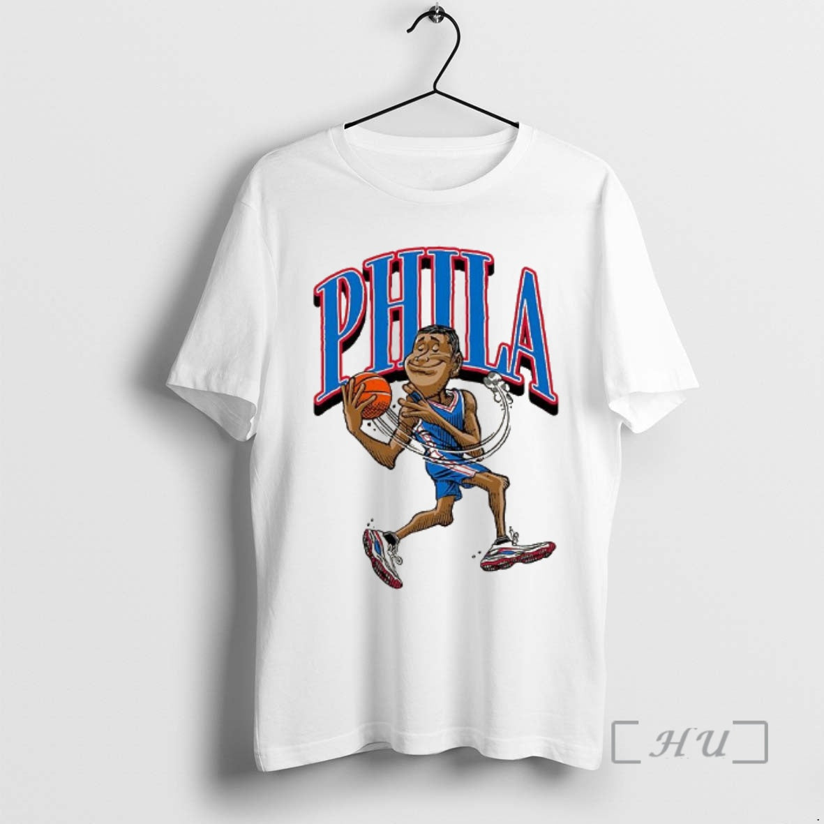 Officials Allen Iverson Philadelphia 76ers Basketball Phila Caricature T-Shirts, Hoodie, Sweatshirt | PrintMintTees.com