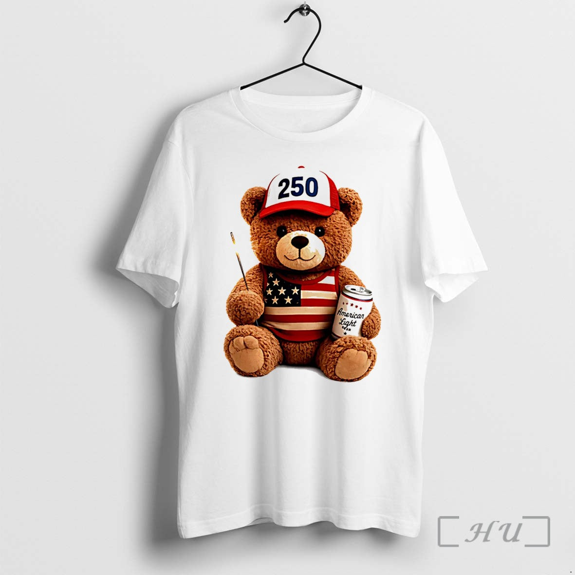 Officials American Bear Ready To Celebrate 250 Years Of The Usa Tee Premium T Shirts
