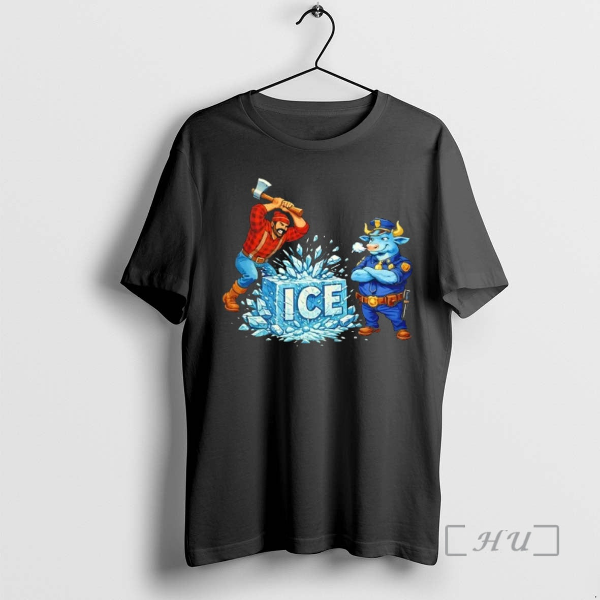 Officials Anti Ice Cartoon Graphic T-Shirts, Hoodie, Sweatshirt | PrintMintTees.com