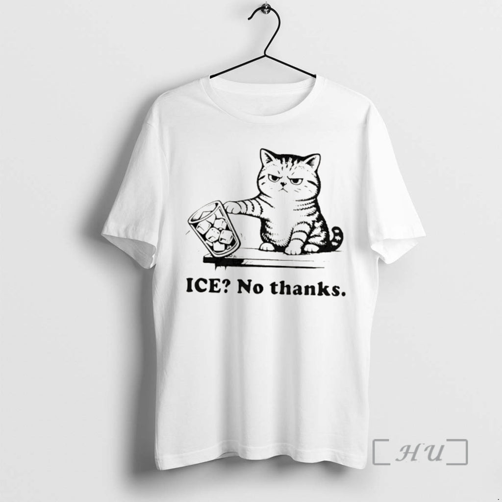Officials Anti Ice Cat Ice No Thanks T-Shirts, Hoodie, Sweatshirt | PrintMintTees.com
