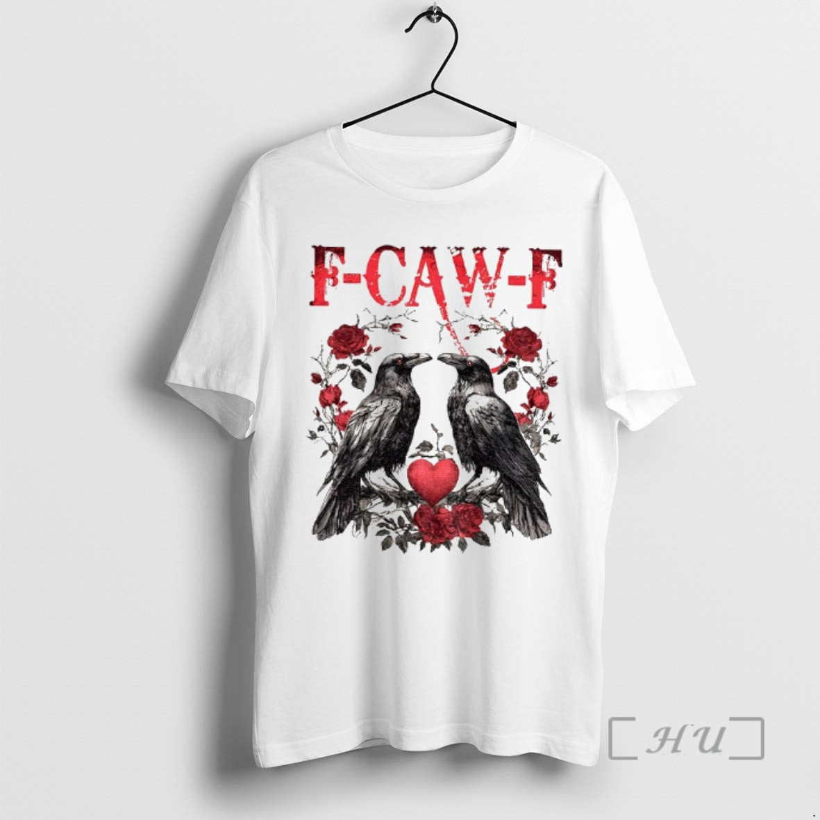 Officials Anti Valentine Trendy F Caw F Crow T-Shirts, Hoodie, Sweatshirt | PrintMintTees.com