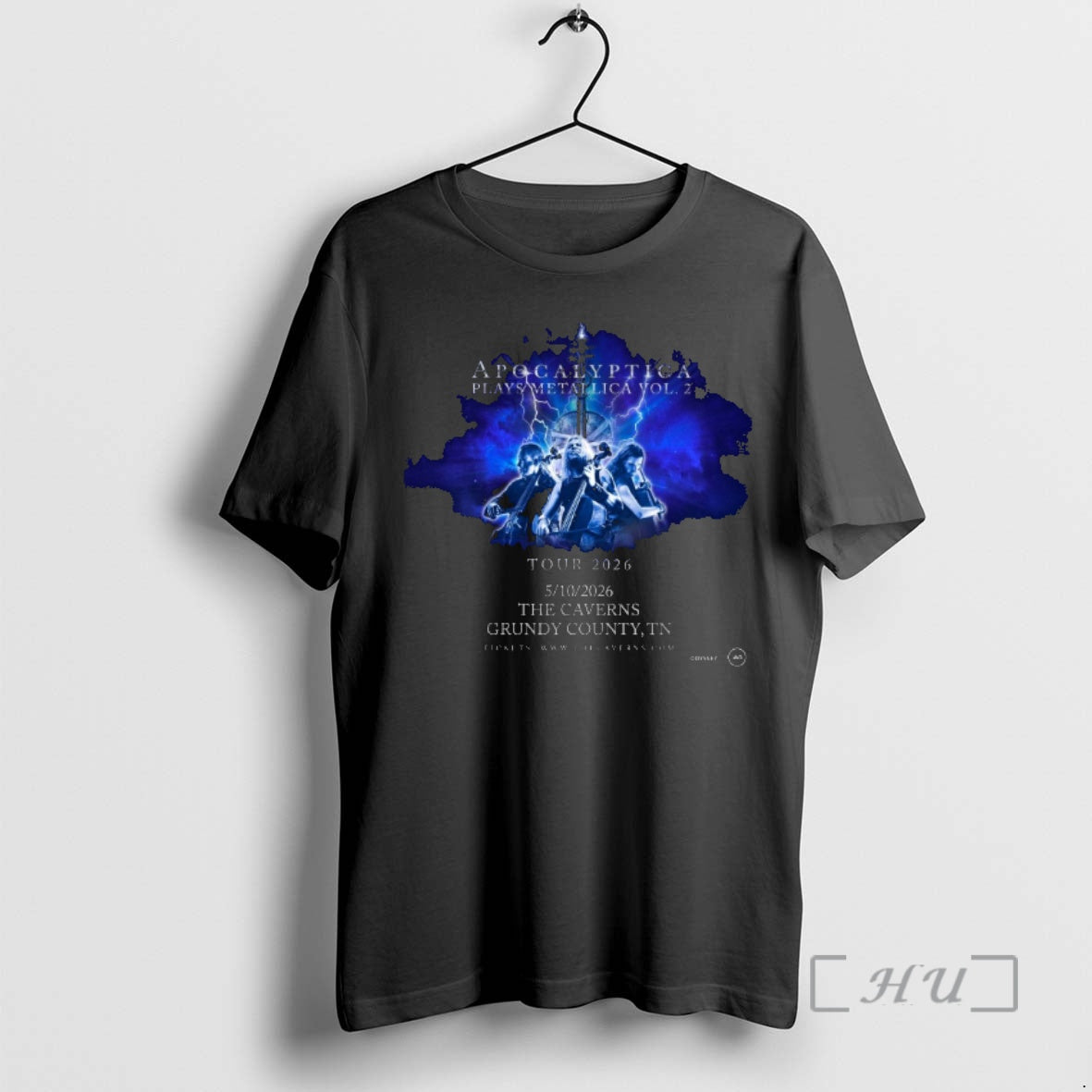 Officials Apocalyptica The Caverns May 10 2026 Concert T-Shirts, Hoodie, Sweatshirt | PrintMintTees.com