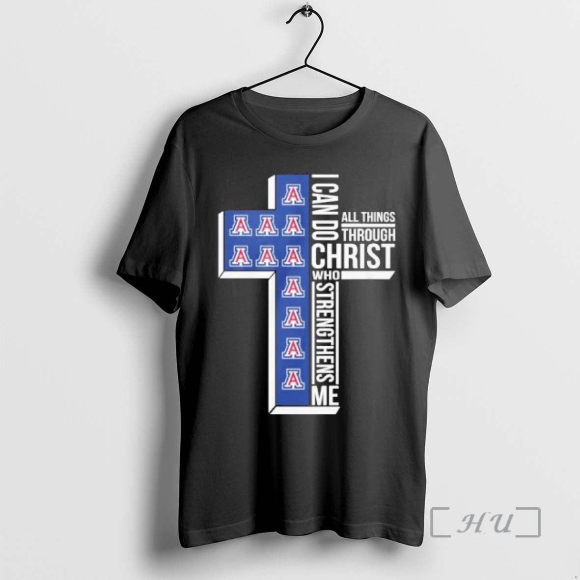 Officials Arizona Basketball Logo I Can Do All Things Through Christ Who Strengthens Me T-Shirts, Hoodie, Sweatshirt