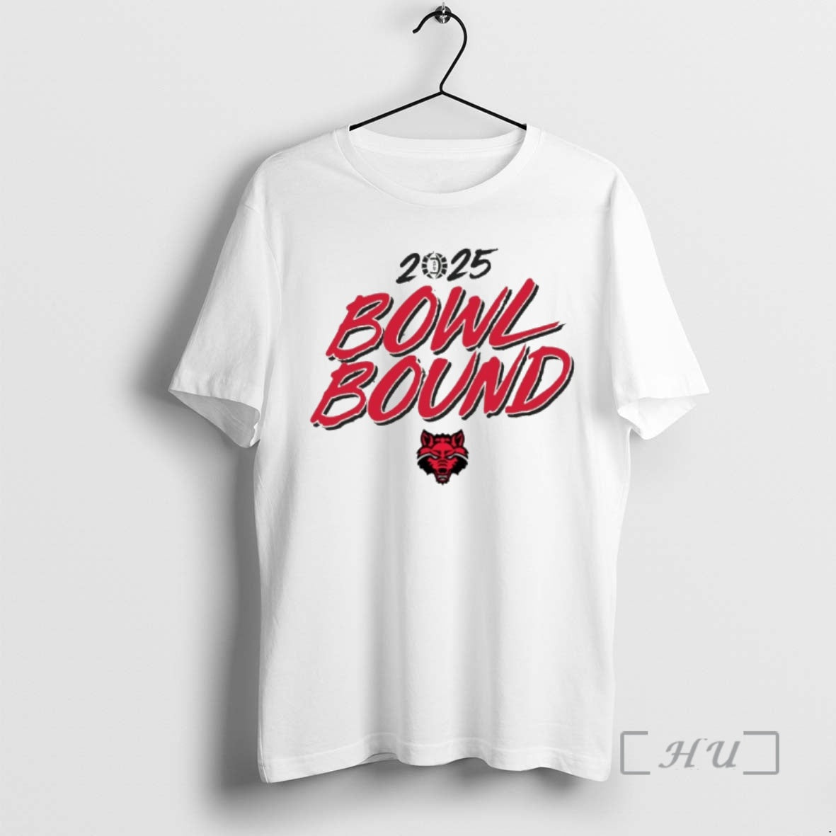 Officials Arkansas State Red Wolves 2025 Bowl Season Bound T-Shirts, Hoodie, Sweatshirt | PrintMintTees.com