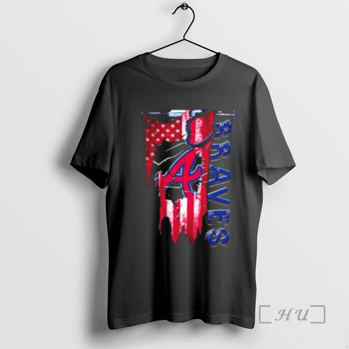 Officials Atlanta Braves Baseball Shattered Usa Flag Rip Design T-Shirts, Hoodie, Sweatshirt | PrintMintTees.com
