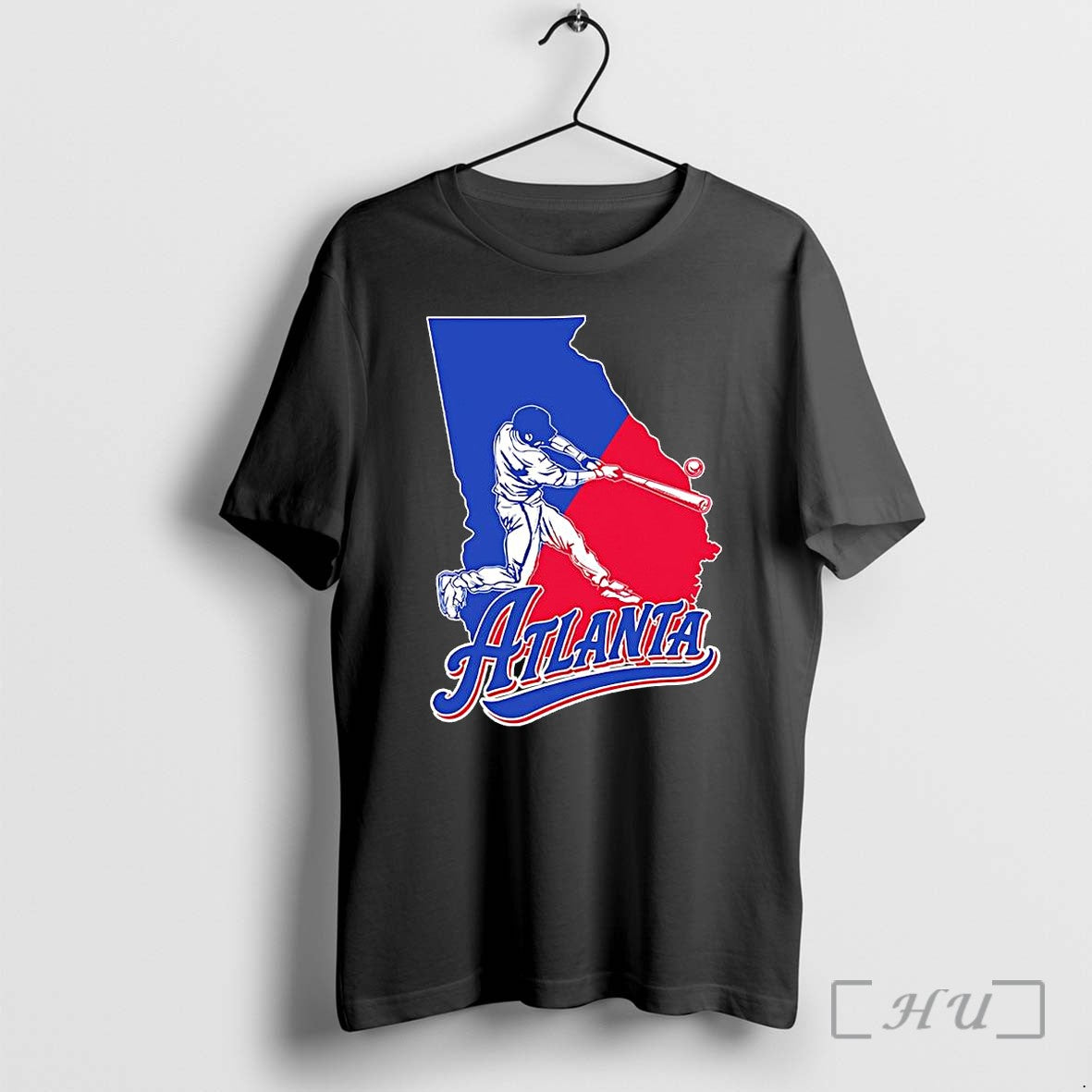 Officials Atlanta Braves Baseball Player Georgia State Map Outline Logo Team Premium T Shirts Sweater