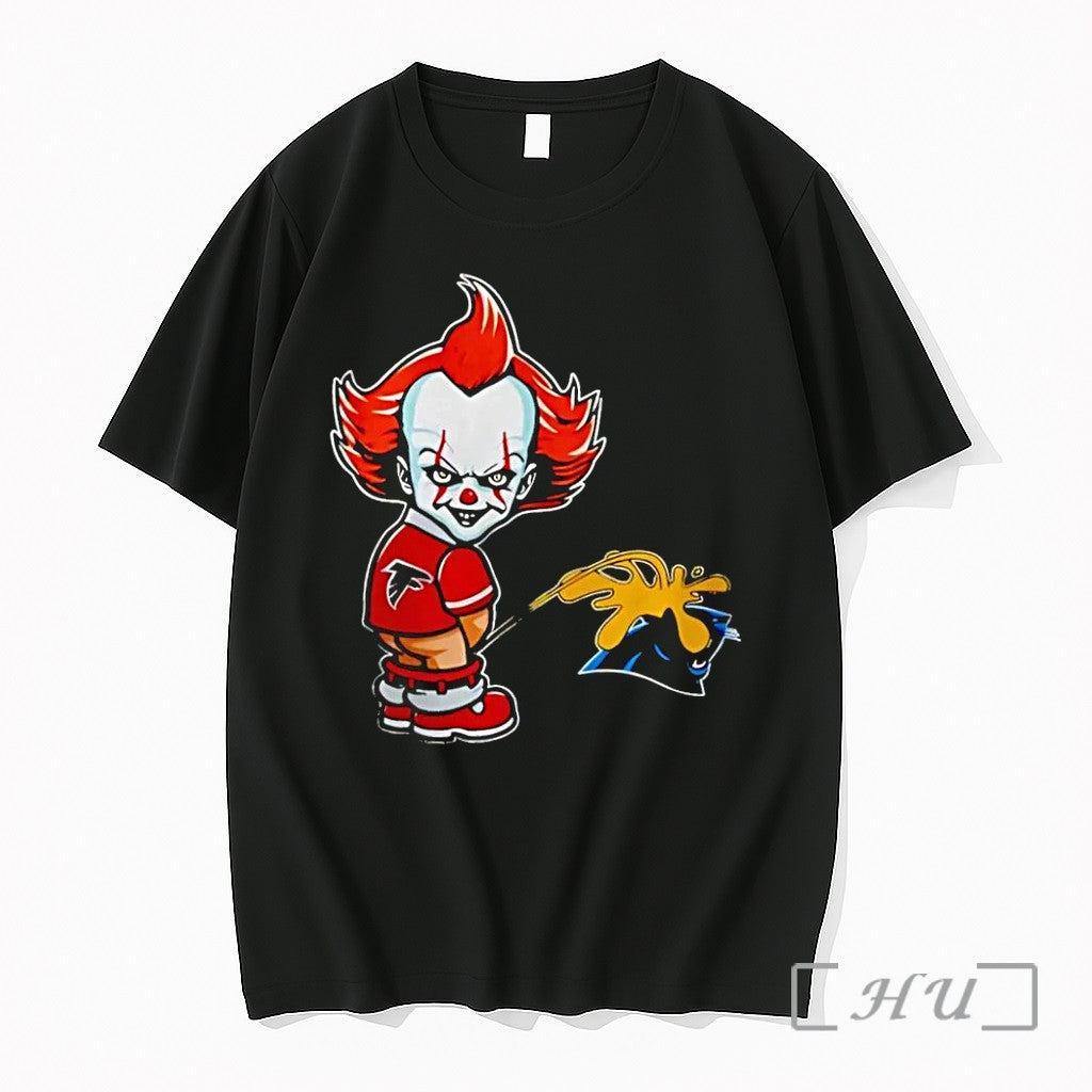 Officials Atlanta Falcons Pennywise Urinating On Carolina Panthers Black