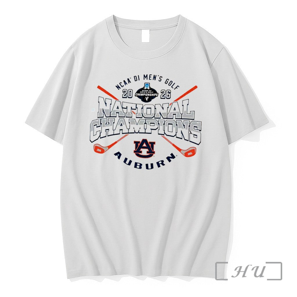 Officials Auburn Tigers 2026 Ncaa Mens Golf National Champions Tee