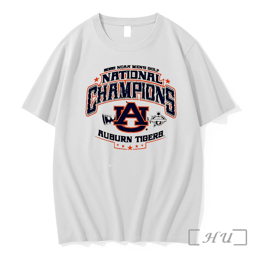 Officials Auburn Tigers 2026 Ncaa Mens Golf National Champions Vintage Tee Premium T Shirts Sweater