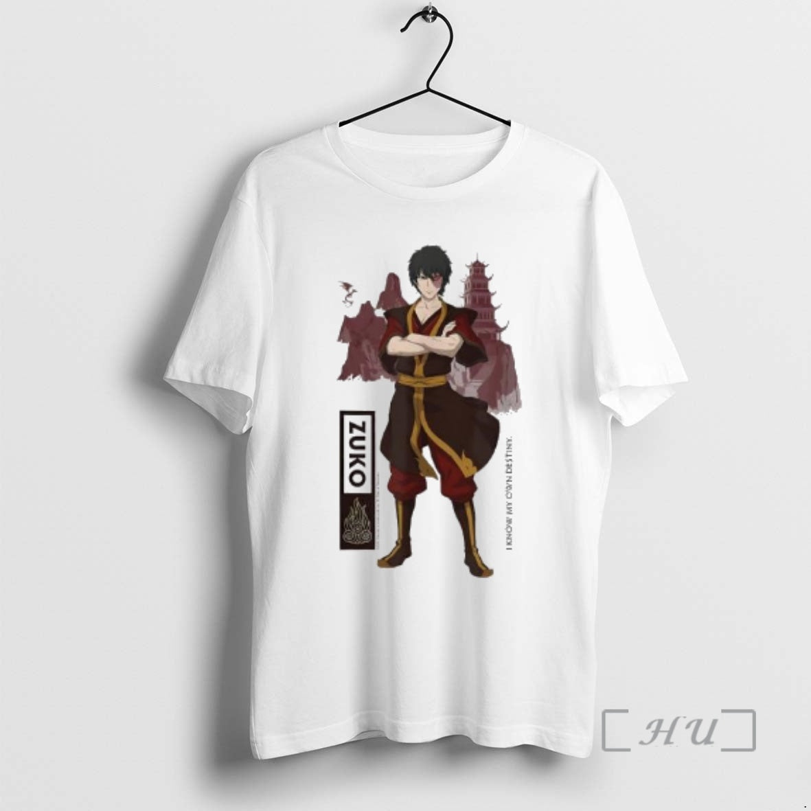 Officials Avatar The Last Airbender Zuko Fire Destiny Quote T-Shirts, Hoodie, Sweatshirt | PrintMintTees.com