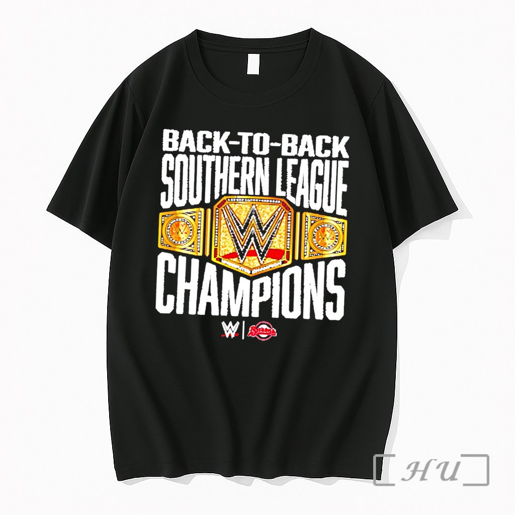 Officials Back To Back Southern League Champions Wwe Tee