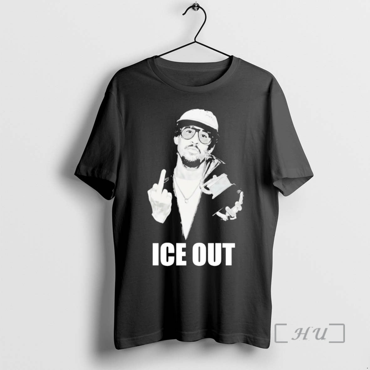 Officials Bad Bunny Grammys Ice Out T-Shirts, Hoodie, Sweatshirt | PrintMintTees.com