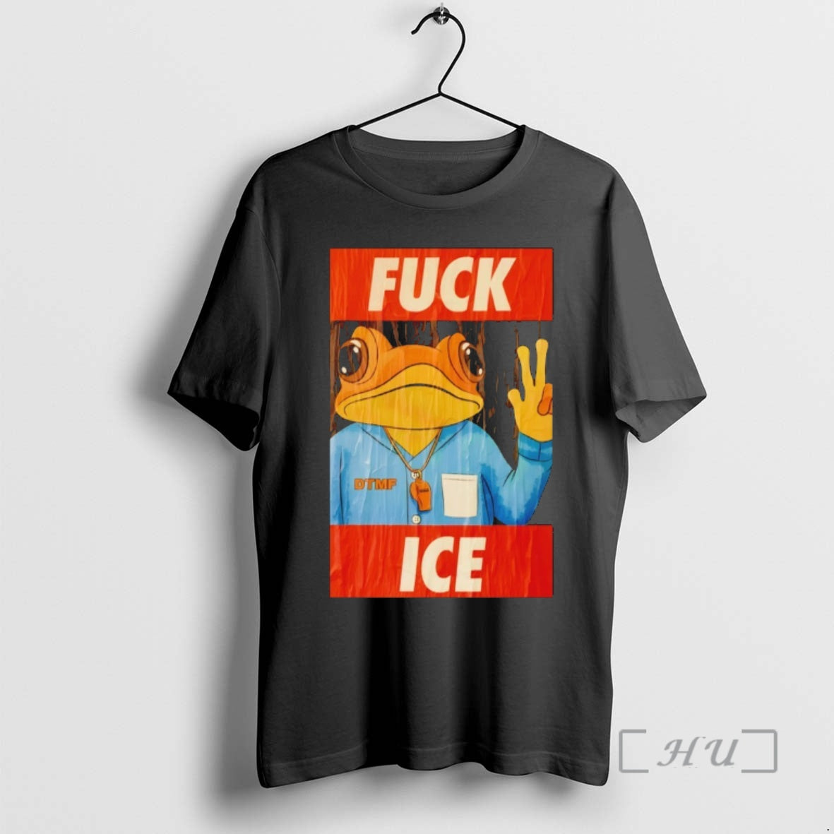 Officials Bad Bunnys Frog Dtmf Fuck Ice Vintage T-Shirts, Hoodie, Sweatshirt | PrintMintTees.com