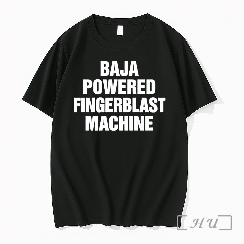 Officials Baja Powered Fingerblast Machine Funny Text