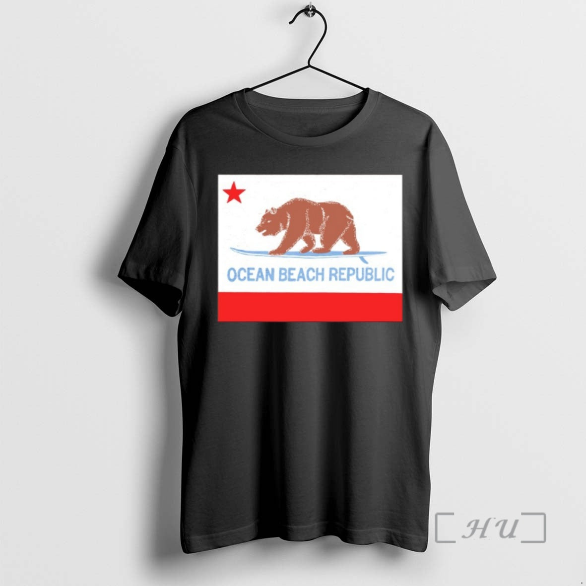 Officials Bear Ocean Beach Republic Graphic T-Shirts, Hoodie, Sweatshirt | PrintMintTees.com