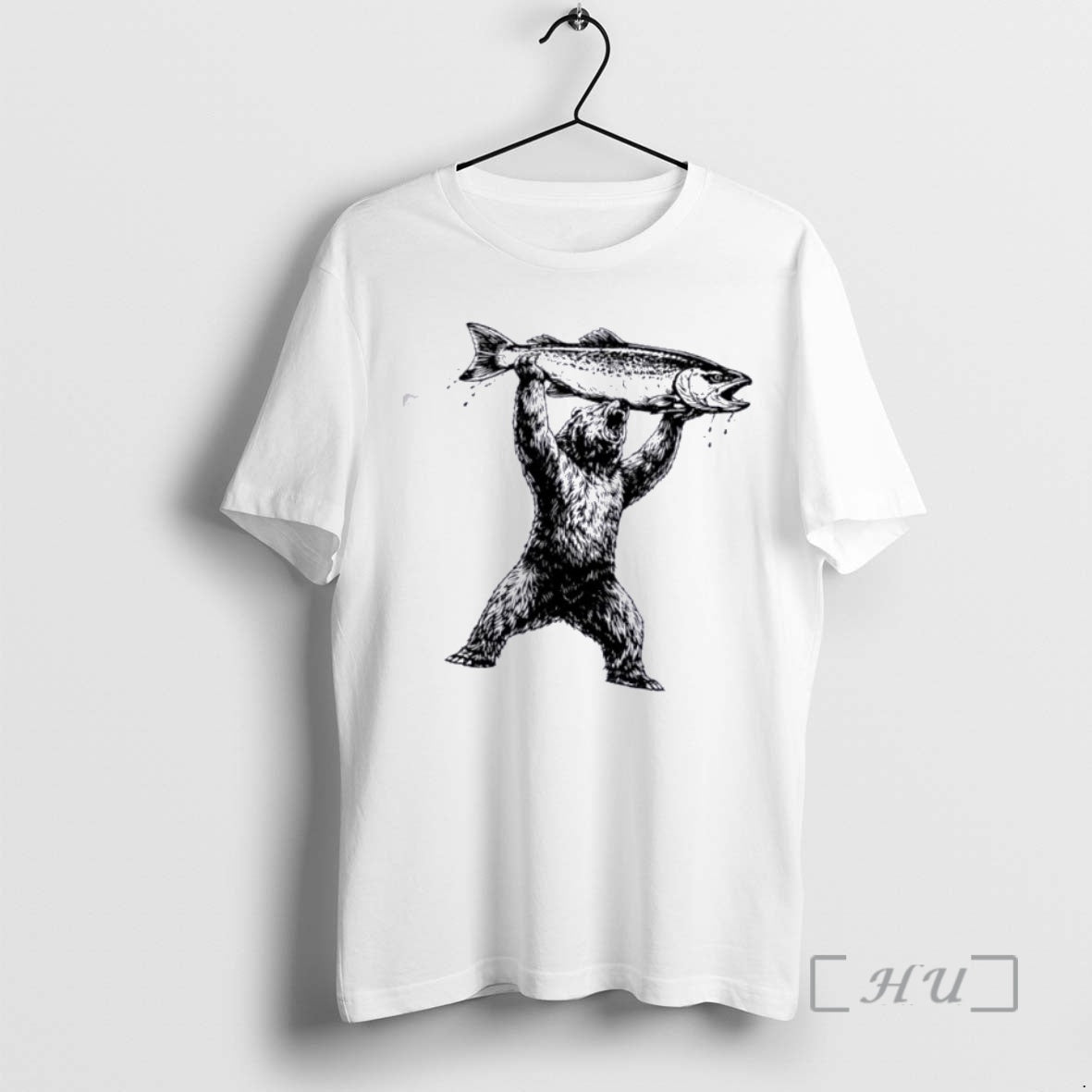 Officials Bear Overhead Fish T-Shirts, Hoodie, Sweatshirt | PrintMintTees.com