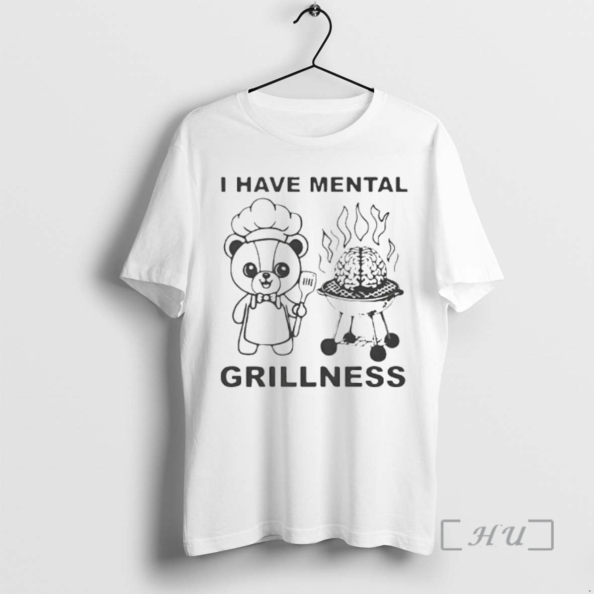 Officials Bear Cooking I Have Mental Grillness T-Shirts, Hoodie, Sweatshirt | PrintMintTees.com