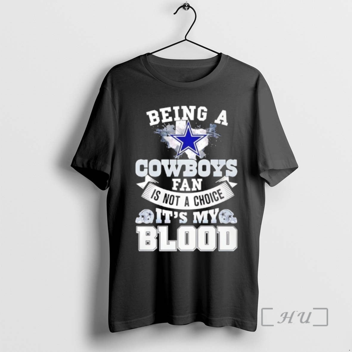 Officials Being A Cowboys Fan Is Not A Choice Its My Blood Premium T Shirts Hoodie, Sweatshirt | PrintMintTees.com